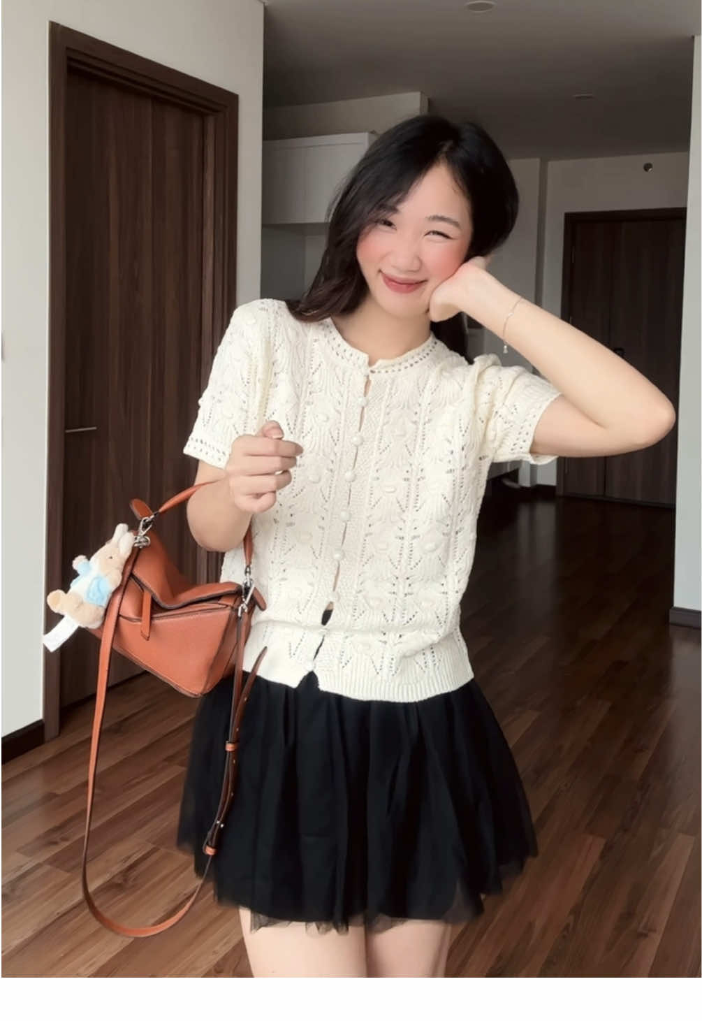Chiếc outfit cho những ngày giao mùa #fybシ #thoitrangnu #trending #aolen #aowg #xuhuong 