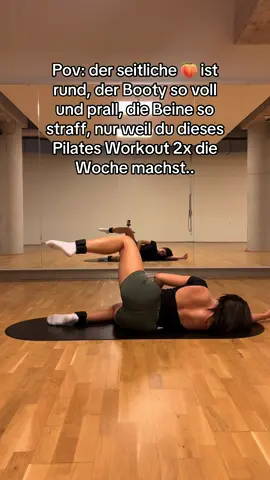 Pilates Workout für den Unterkörper♥️ #pilates #pilateslovers #pilatesinstructor #potraining #poworkout #pilates #fyy #glutes #ankleweights