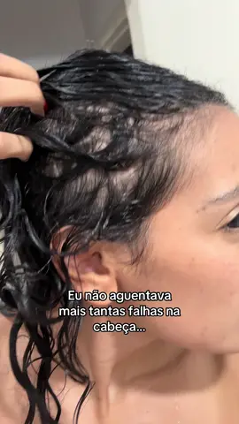 Queria ter descobrido isso antes de ter passado tanta vergonha  #quedadecabelo #envyhair #crescimentocapilar 