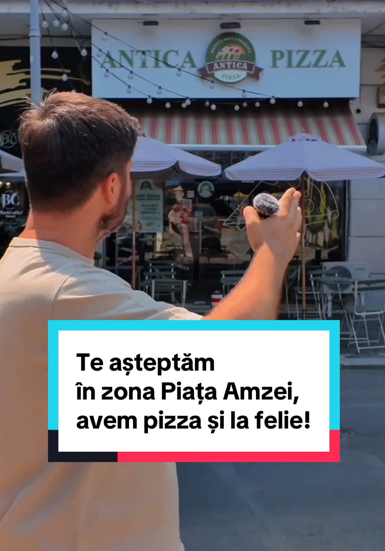 🍕Ești în zona Piața Amzei? Te așteptăm la Antica Pizza unde avem atât o pizza întreagă, cât și la felie! Rapid și gustos.  📍 Piața Amzei - str. General Christian Tell 1-3 #anticapizza #pizza #bestfood #piataamzei #pizzalovers #fooddelivery #pizzabucuresti #pizzeriebucuresti #pizzaitalieneasca #fyp 