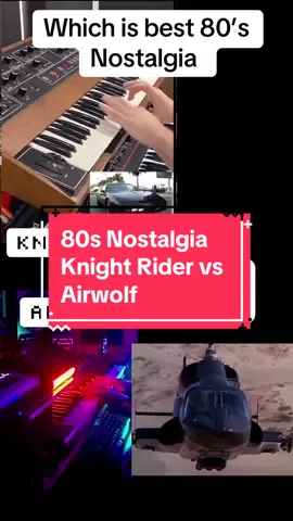I am having a hard time determining which 80s nostalgia retro TV show and music is best. Both of these shows and theme songs take me back to the day #80snostalgia #80stvshows #80sthemesongs #80sthrowback #knightrider #airwolf #retromusic 