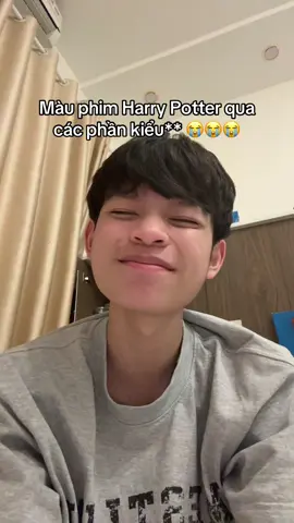Màu phim Harry Potter qua các phần kiểu 😭😭😭