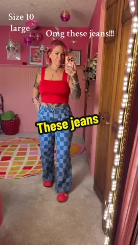 These are too good! They are more rigid so size up if your worried! #pants #denim #dopaminedressing #widelegjeans #widelegpants 