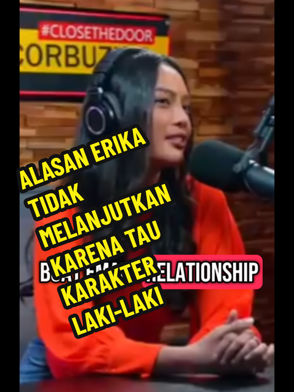 Gak semua Bisa jadi hubungan serius menurut erika kalau karakter nya buruk gak bisa lanjut ke jenjang selanjutnya #beritaviral #beritatiktok #erikakarlina #erikacarlina #deddycorbuzier #fwb #deddycorbuzierpodcast 