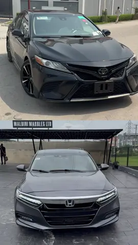 2020 Toyota Camry or 2020 Honda Accord??