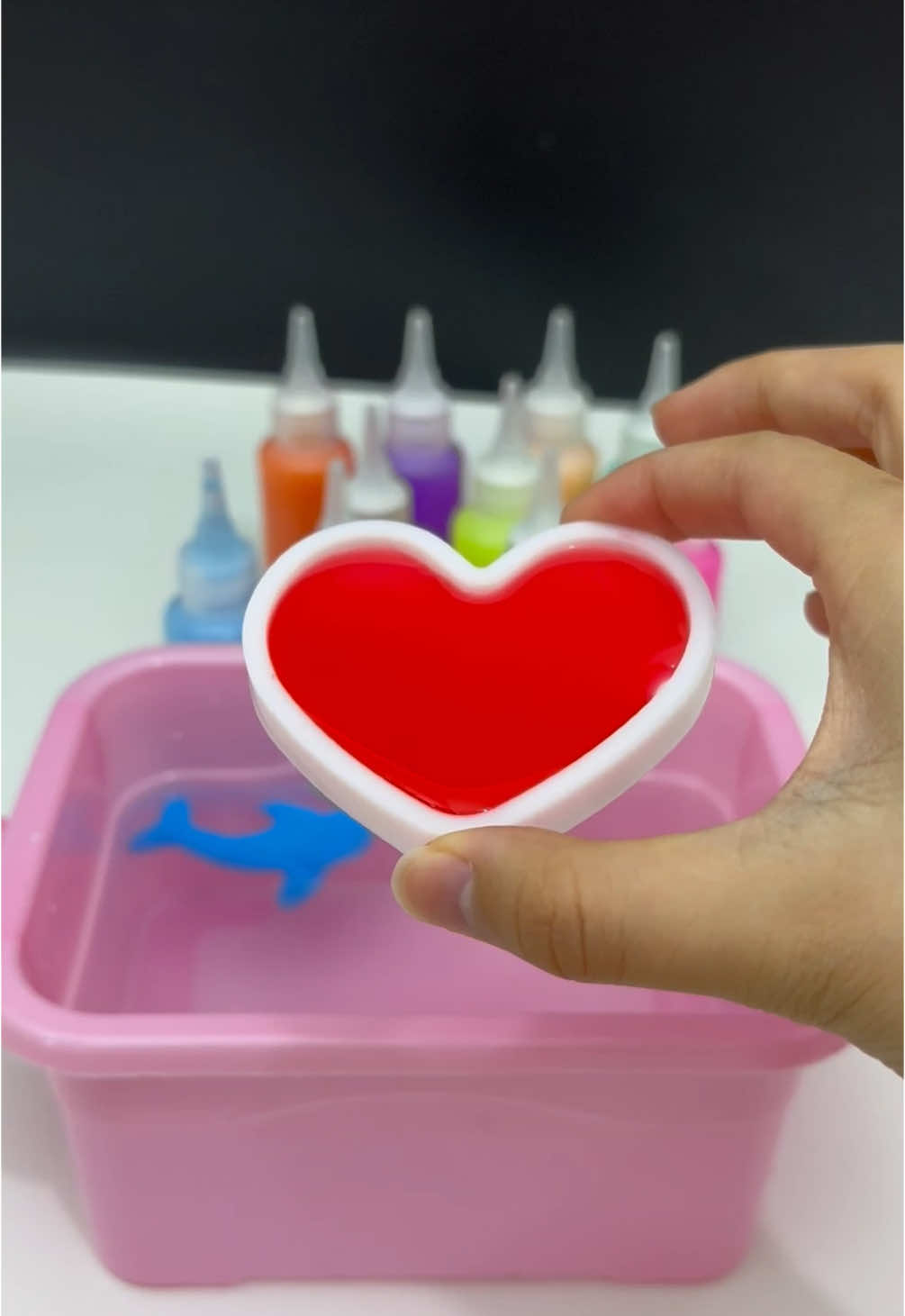 Love Water Baby#satisfying #experiment 