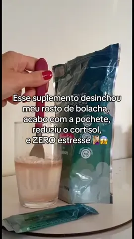 Cortisol em dia é vida 🧏🏼‍♀️😱✨#cortisol #rostodecortisol #inchaço #magnesio #desinchar 