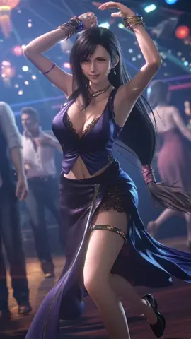 Tifa Lockhart decided to head to the club. Care to join her? Made with @Kling AI  #tifa #tifalockhart #tifaff7 #ff #ff7 #finalfantasy #finalfantasy7 #fffyp #dancing #animation #midjourney #fyp #foryoupage #animefan #animeart #wallpaper #wallpapers #livewallpaper #klingai #animetiktok #backgroundvideo 