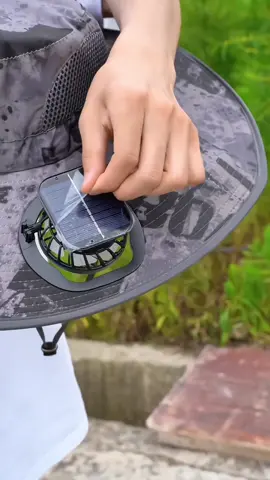 One can acquire a dual - fan fisherman's hat for just $80.#bucket #hat 