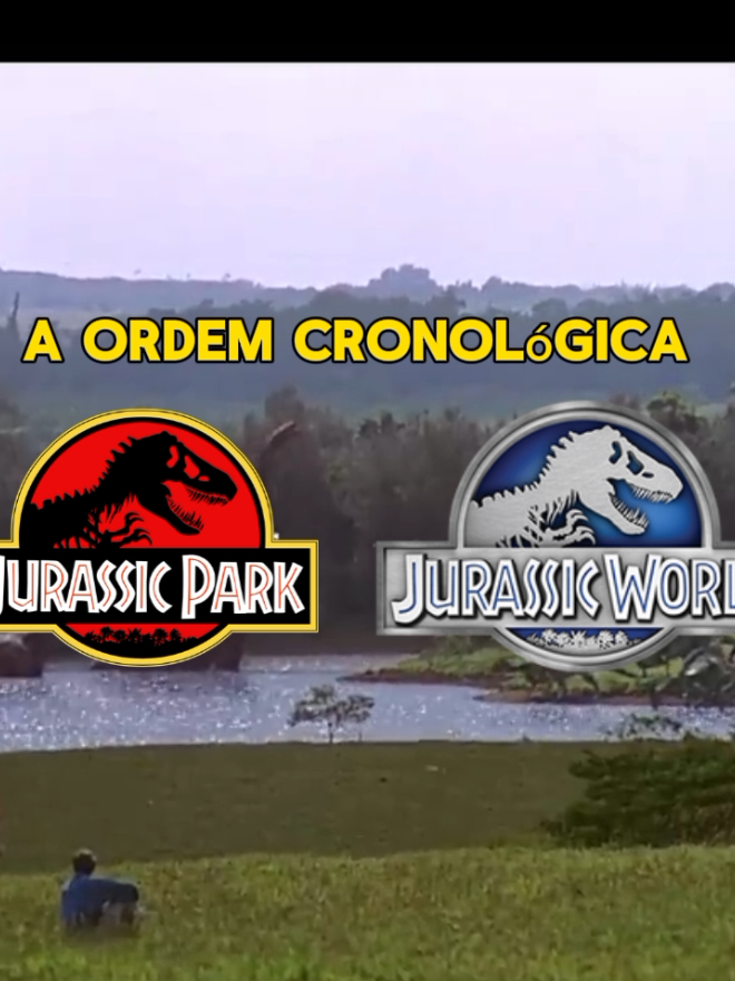 Ordem cronológica pra ver Jurassic park/ Jurassic World #omundoperdido #jurassicworld #jurassicpark #dinossauros #jurassicworldreinoameaçado 