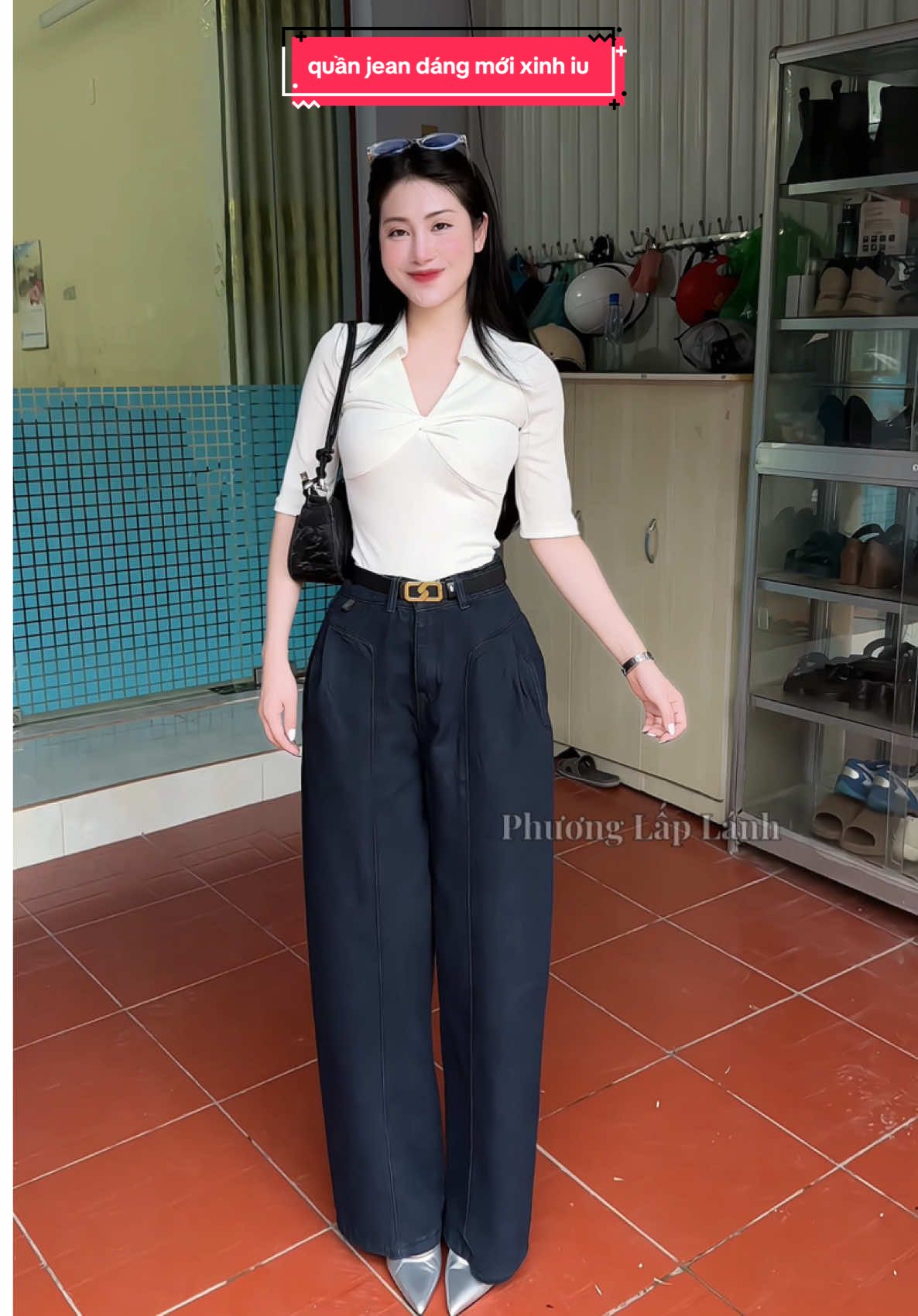 quần jean ống rộng dáng mới xinh iu#fyp #phuonglaplanh01 #thoitrangnu #thoitrangnuhottrend #quanjeannu 