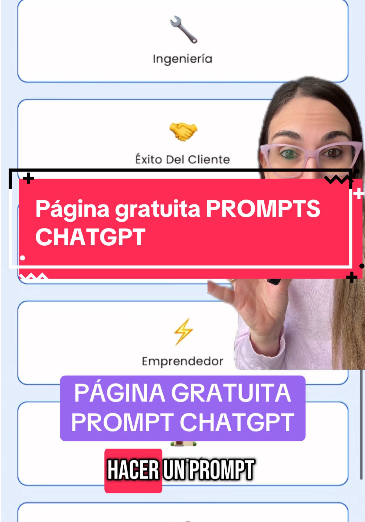 Página gratuita prompts ChatGPT #emprendedor #emprendedores #tiktok 