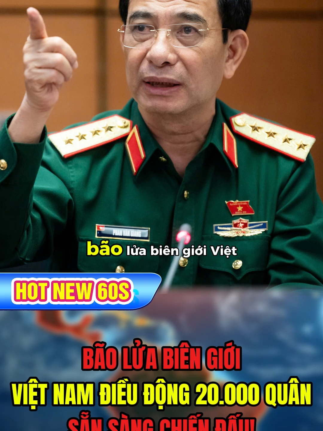 60SHOTNEWS - BÃO LỬA BIÊN GIỚI VIỆT NAM ĐIỀU ĐỘNG 20,000 QUÂN SẲN SÀNG CHIẾN ĐẤU #thoisu #vtvcab #vtv #tinnhanh #tinnong #CAMPUCHIA #tamgiacvang #ChínhTrịThếGiới #XungĐộtQuốcTế #THAILAN