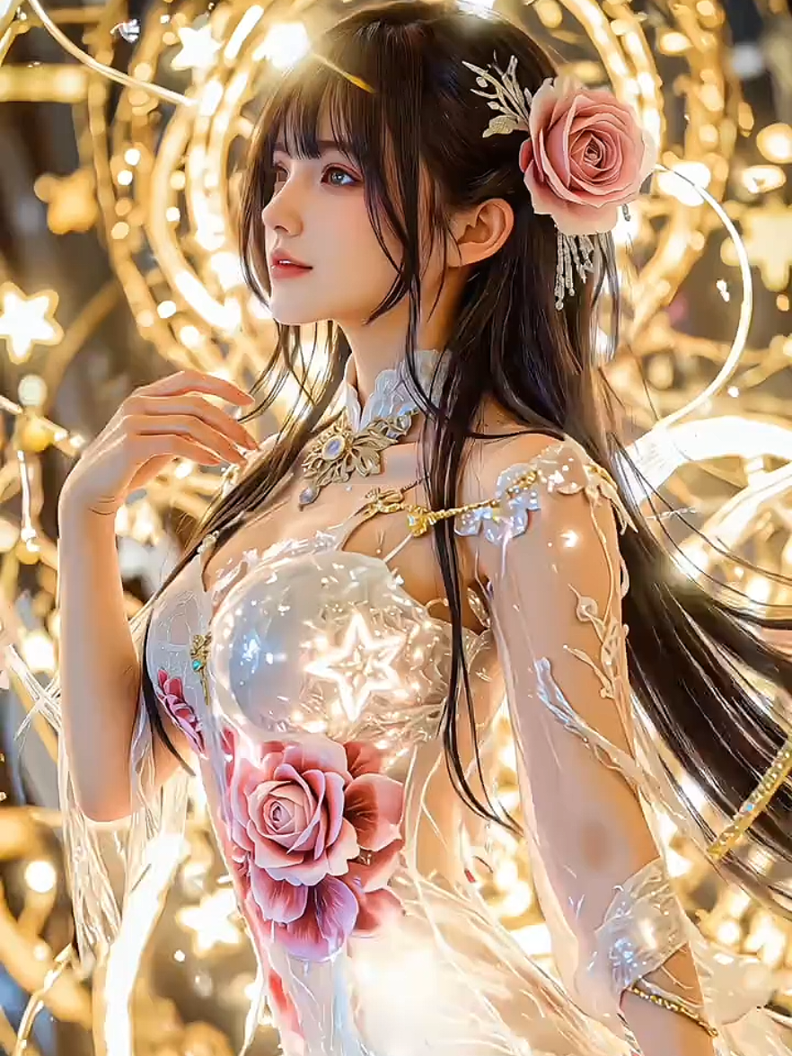 My lady 😍 #donghua #livewallpaper #3D #anime #aigenerated #AI #vam3D 