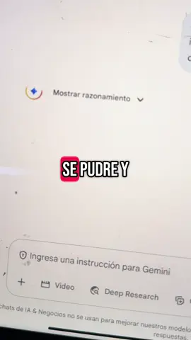 Se te murió Gemini o Chat GPT solución! #gemini #ia #chatgptmurio #inteligenciaartificial 