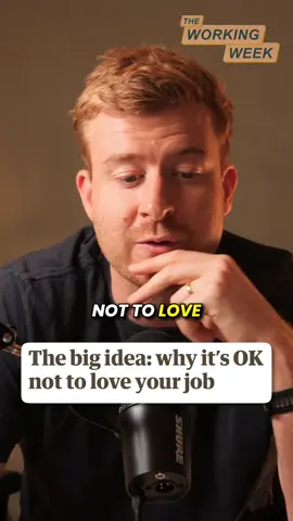 Why it’s ok NOT to love your job… This clip is from my latest episode of The Working Week Podcast: How To Know If You Hate Your Job (& Solutions To Help You Hate It That Little Bit Less). Because we spend one third of our lives working, this week I bring you my top 5 solutions to help you hate your job just that little bit less…you’ll get my unfiltered take on the 80/20 rule, work-life balance and whether it is actually possible to find a job you don’t need to take a holiday from. 🎧 Watch on YouTube or listen on Spotify, Apple etc (Links in Bio). Don’t forget you can SUBSCRIBE wherever you get your podcasts for FREE and you’ll have access to weekly episodes before they go live on YouTube. #theworkingweek #podcast #business #work #job #career