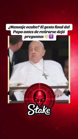 ¿Casualidad o símbolo? Antes de retirarse, el Papa hizo un gesto que generó miles de teorías. Algunos creen que fue un mensaje. Otros… que no era para nosotros. Dejá tu interpretación en los comentarios y etiquetá a alguien que entienda de símbolos. 📕 13 secretos que no quieren que leas — descubrilo en el link de la bio. #S#SimbolismoOcultoM#MisteriosDelVaticanoT#TeoríasCuriosasD#DetallesQuePasanDesapercibidosVerdadesNoDichas