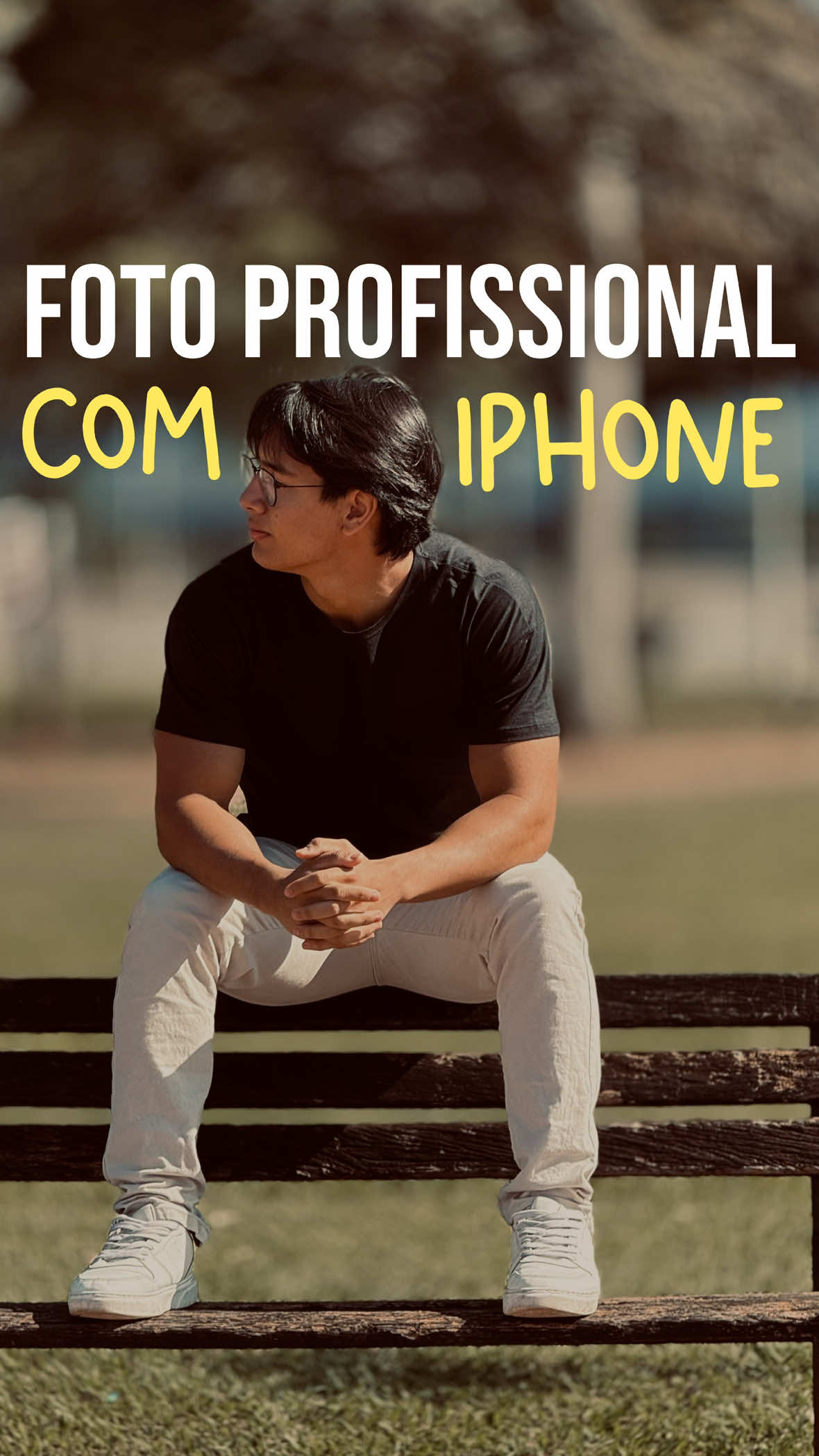 Foto profissional edição básica #iphonephoto #fotocomcelular #mobilemaker #videomaker #filmmaker #trickmobile #iphonetricks #dicaiphone #viral #conteudocriativo #gravandocomcelular #audiovisualbr 