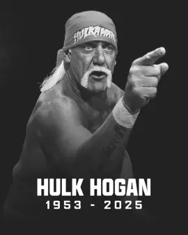 🕊️ Hoy el mundo pierde a una leyenda. Ha fallecido Hulk Hogan, el inmortal del ring, el ícono de la lucha libre que marcó a generaciones con su fuerza, carisma y espíritu indomable. 💪💛 Descansa en paz, campeón. Siempre vivirás en los gritos de la multitud y en cada “Hulkamania” que inspiraste. 🕯️ 1953 - 2025 #hulkhogan  #leyenda  #WWE  #dep #viral 
