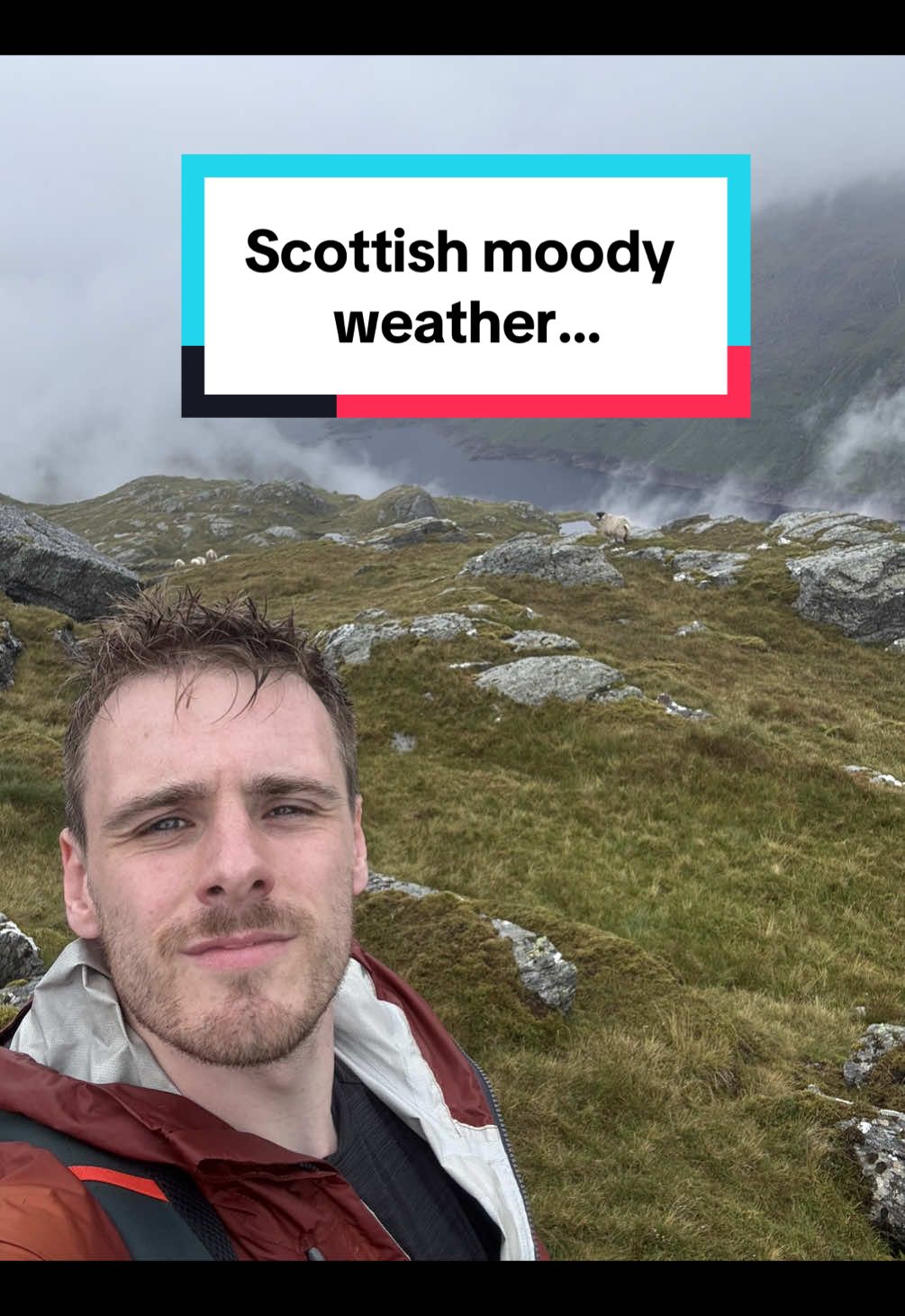 Never before has an audio more perfectly matched a mood and landscape. Was mesmerised on this descent… felt like something otherworldly… #Scotland #Hiking #scottishhighlands 