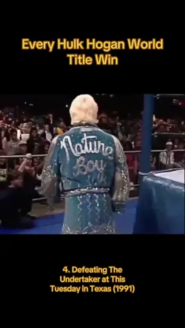 Every Hulk Hogan World Title Win. 4. Defeating The Undertaker at This Tuesday in Texas (1991). #WWE #wwf #hulkhogan #fyp #foryoupage 