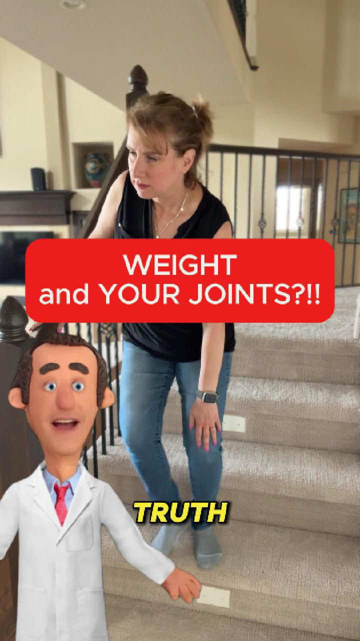 Menopause weight gain = Joint pain. One pound up = 6 pounds on your hips, 3 on your knees. 👇 Drop “REAL” if you’re done being dismissed. #menopause #perimenopause #menopausesupport #hormones #estrogen #jointpain #madeinusa #americanwoman #usa #losangeles 