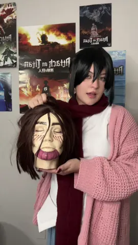 ultra rare labubu pull⁉️😦 ib: @peri (the annie to my mikasa 🙂‍↕️🫶)  #AttackOnTitan #mikasaackerman #mikasacosplay #mikasa #erenjeager #erenjaeger #shingekinokyojin