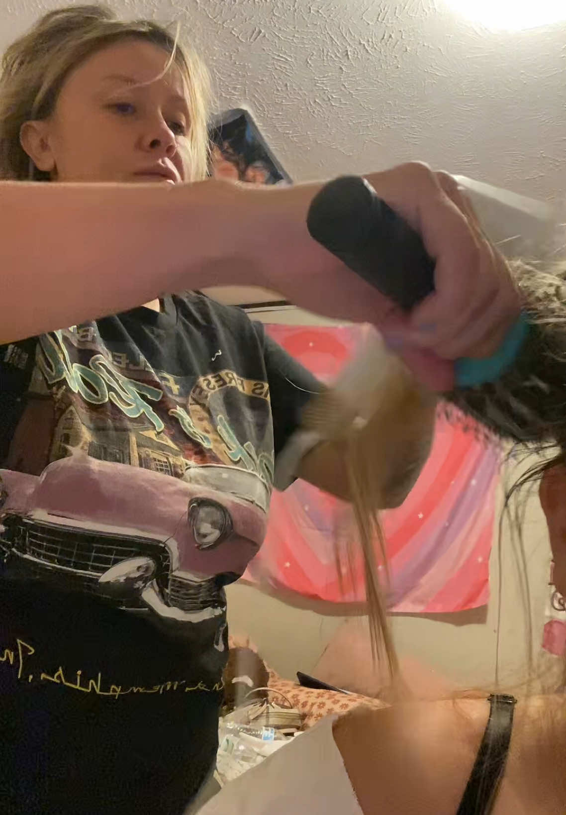 It comes with 2 accessories, has three temperature settings and she is POWERFUL! @Tideway #tideway #blowdryer #hairtok #foryou 