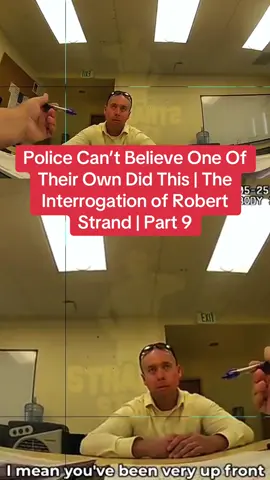 Part 9| Police Can’t Believe One Of Their Own Did This | The Interrogation of Robert Strand #truecrime #truecrimetok #truecrimetiktok #crime #crimetok #crimetiktok #truecrimestories #cops #copsoftiktok #fyp 
