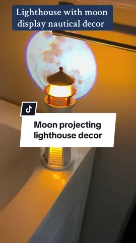 #lighthousedecor #moondecor #nauticallight #beachdecoration 