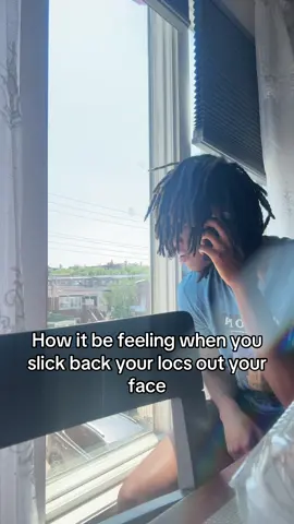 Slicking them back don’t even be helping sometimes #fyp #relatable #locs #4upage #dolphziggler 