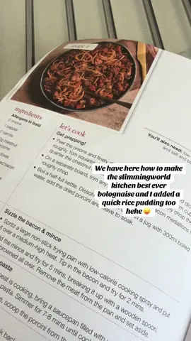 The @Slimming World kitchen recipe best ever bolognaise it was so quick and easy to do and everyone loved it 🥰 also added a quick slow cooker rice pudding recipe in there aswell!!! All gluten free and free using one a choice and 1 syn for the lot!!! Follow me for more tips people!!! #slimmingworldkitchen #SummerStart #feelgoodwithus #feelgoodwithus #slimmingworld #feelrealgood #weightloss #glutenfree #celiac 
