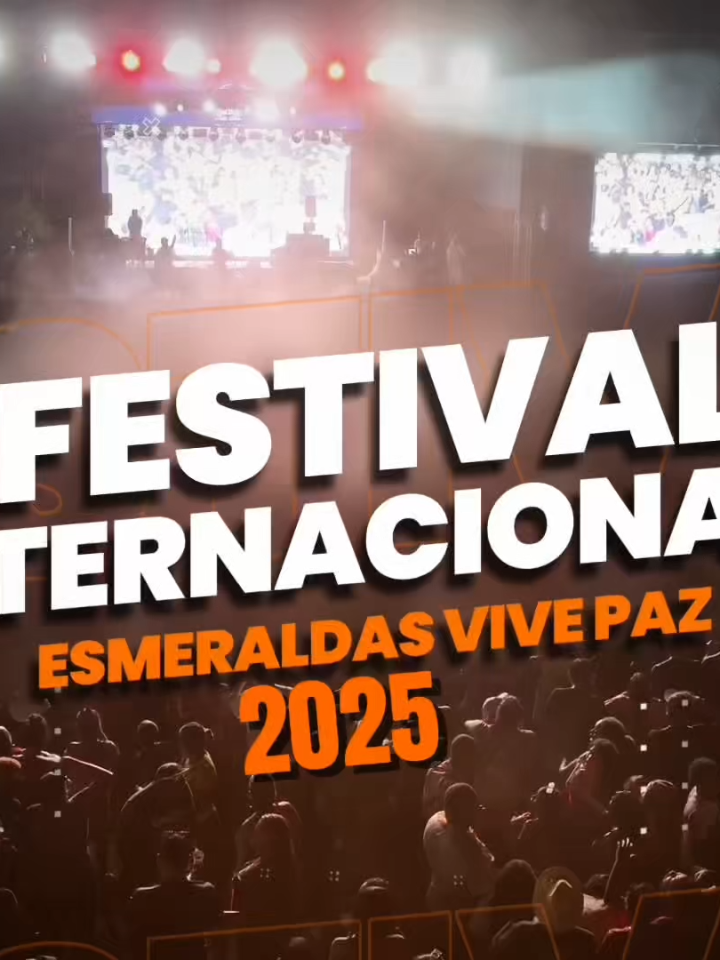 ¡Esmeraldas celebra sus 205 años de independencia! Este 4 de agosto vive el Festival Internacional Esmeraldas Vive Paz 🤍💚 Herbert Vargas, Yan Collazo, Elvis Crespo, Tony Vega 🎶 Jossimar y Lissette Tello