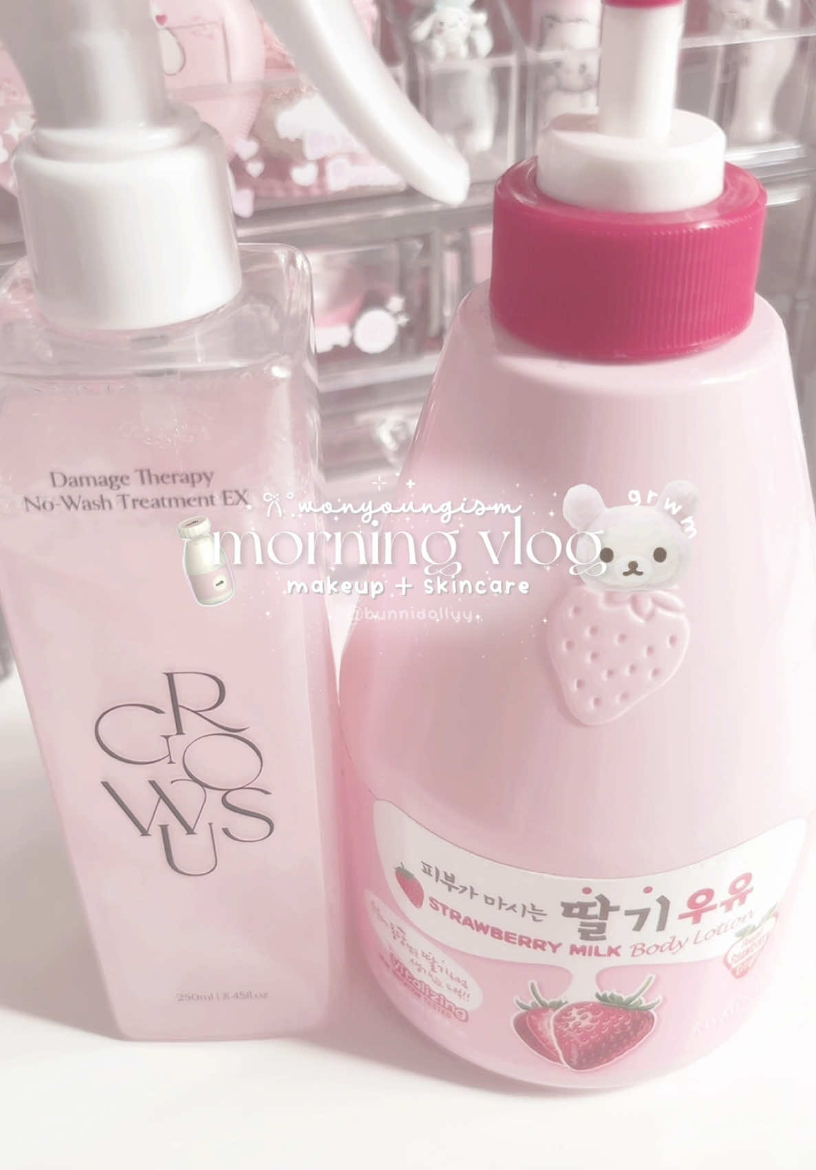part 1┆🐰 wonyoungism morning vlog ⋆.𐙚 ˚.  ᯓᡣ𐭩 @nayeonsluvv on pinterest .ᐟ #wonyoungism #fyp #kbeauty #skincare #kpopfyp #pink #morningvlog #grwm #cleanyourfyp    #viral 
