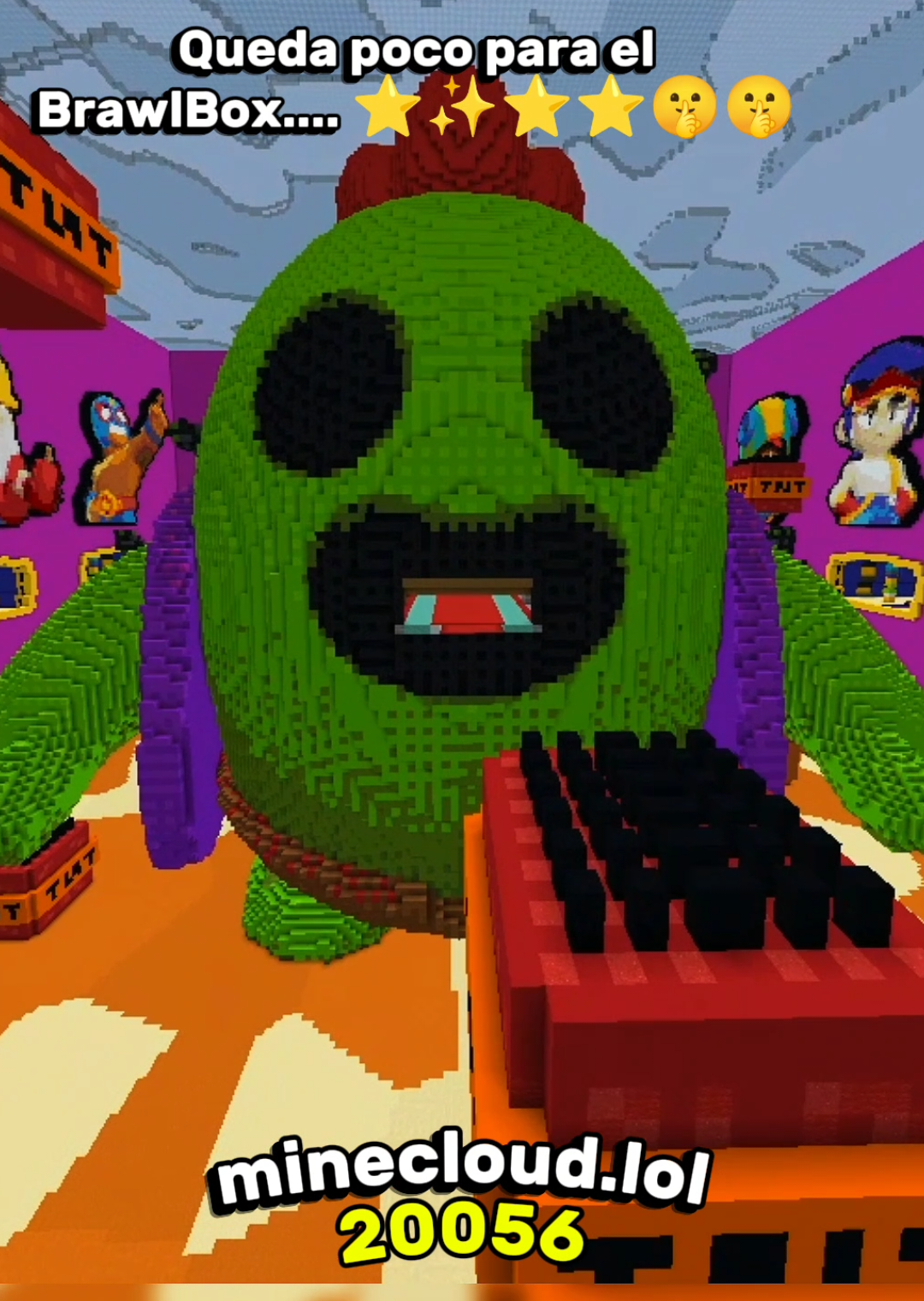 OHHHH QUE SERAAA.... MINECLOUD #SoySatux #minecloud #brawlbox #parati #boxpvp #Minecraft #apertura 