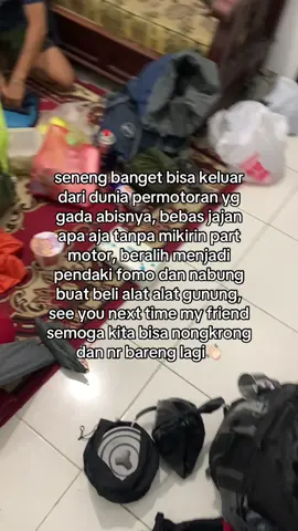 yg penting motor sehat, supaya bisa ke mdpl selanjutnya😇🤩#pendakigunung #pendakifomo #pendakiindonesia 
