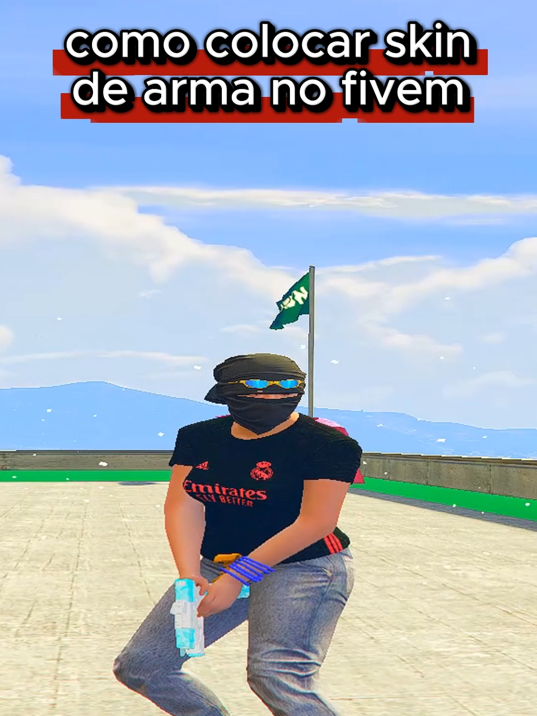 como colocar skin de arma no fivem #gtarp #akiraagamer #fyp #fivem