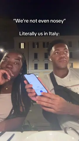 No cause like what’s teaaaa 😭😭 #fyp #viral #foryoupage #italy #rome #nosey 