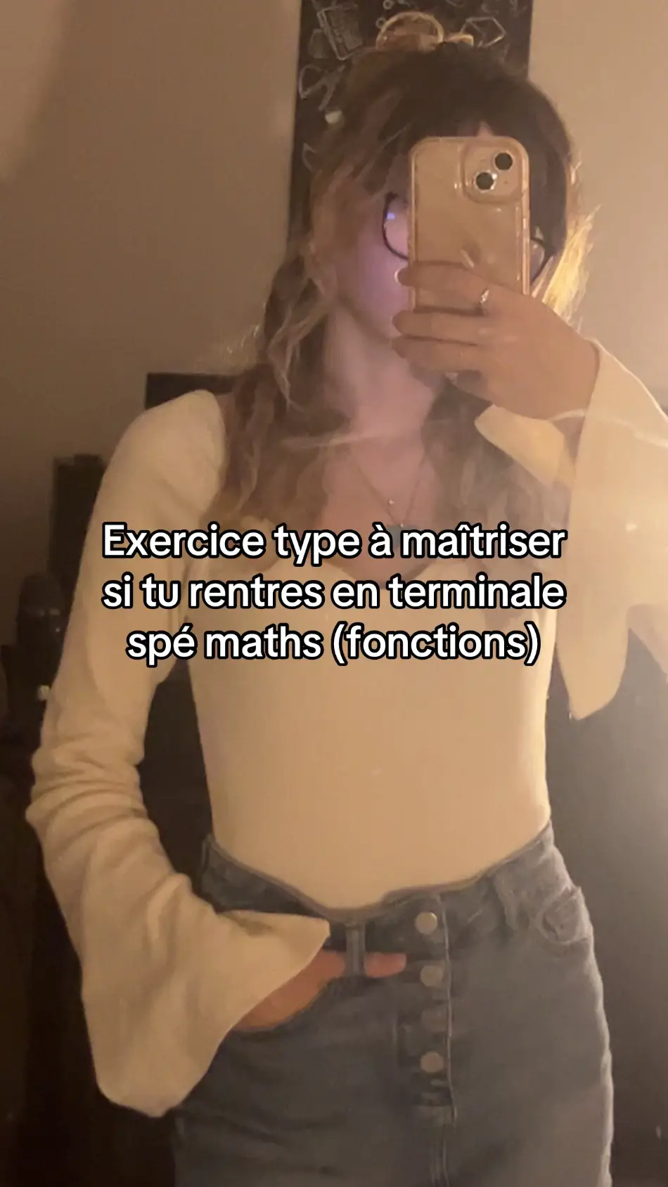 Exercice niveau première pour se préparer à la terminale :) #maths #lycee #fyp #pourtoi #bac 