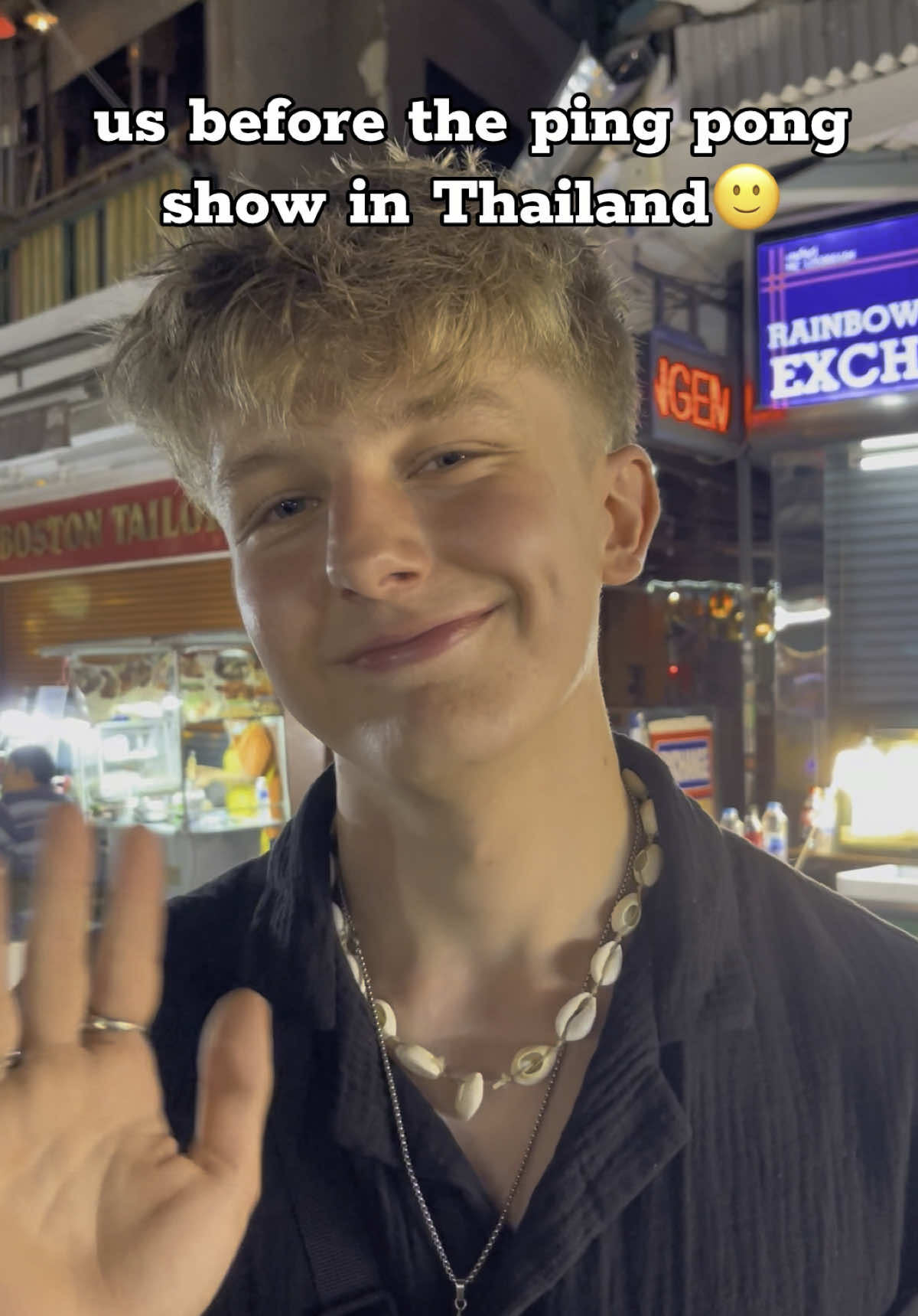 The ping pong show in Thailand… ye never again😂💀 #thailand #pingpong #show #travel  (Fake vid)