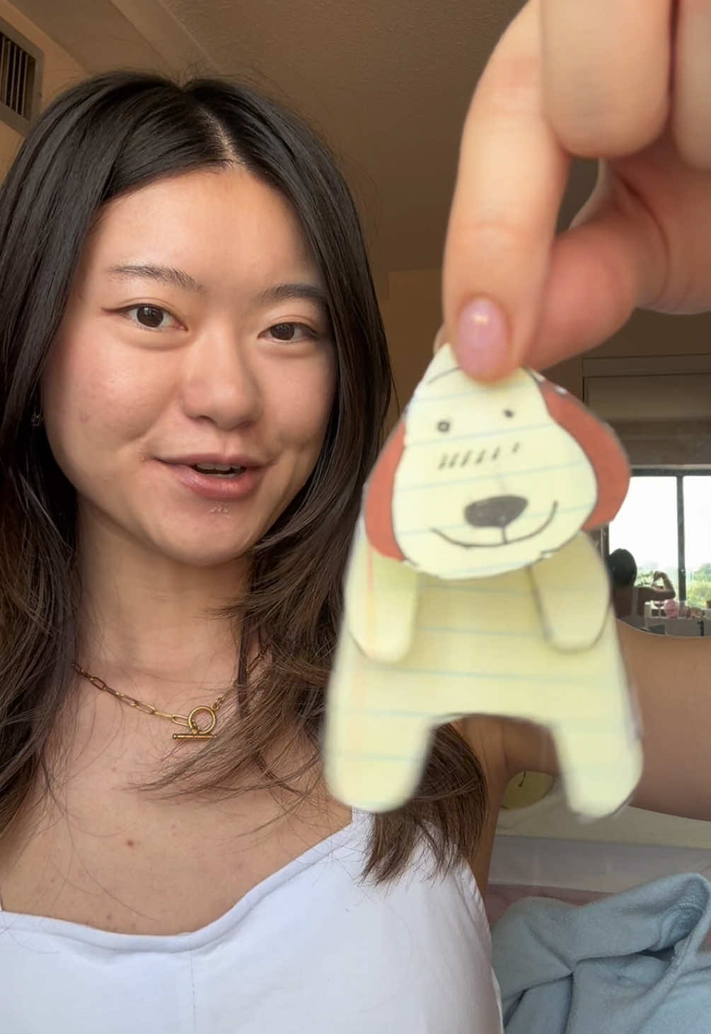Paper swinging doll tutorial 