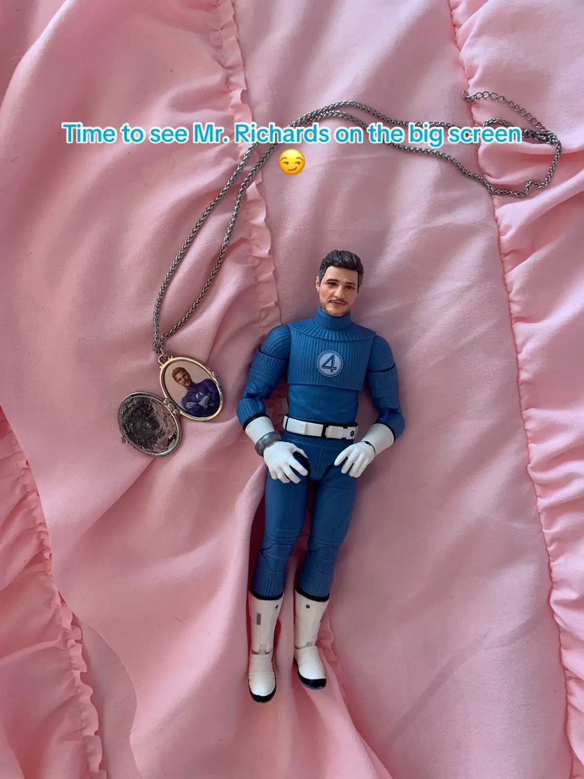 SO EXCITED #reedrichards #pedropascal #fantasticfour 