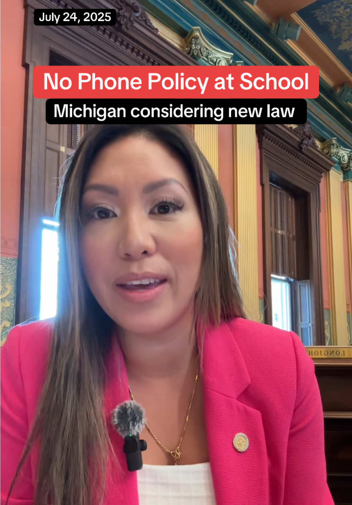 No phone policy at school —comment and let me know what you think about the Michigan Legislature considering this as a new law? House Bill 4141 would require schools to implement a wireless communications policy, while repealing the existing policy governing the use of pagers. #michigan #mileg #nophone #schools #teachers #education #laws 