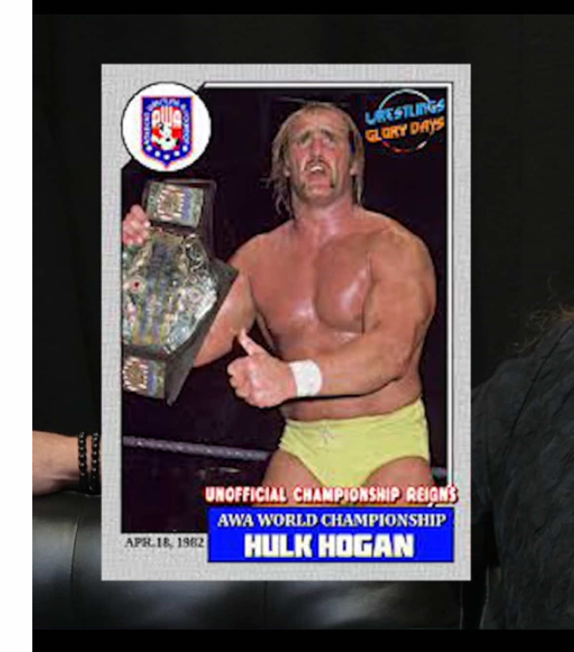 #HulkHogan was Chris Jericho’s first #wrestling hero. #WWE #ChrisJericho #ripHulkHogan #WrestleMania 
