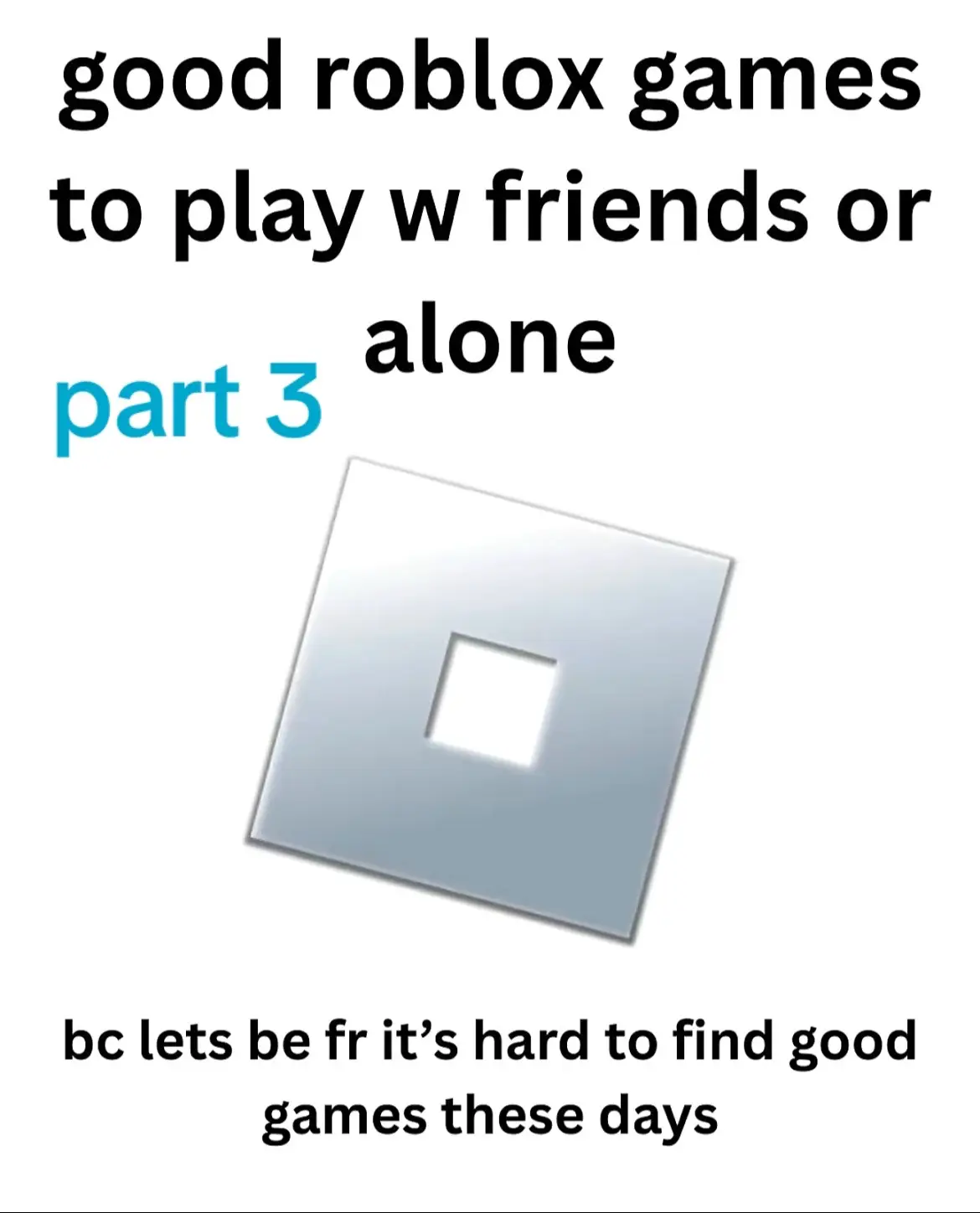lmk if you guys want games of a specific genre or showcases #roblox #robloxfyp #funrobloxgames  #boredroblox 