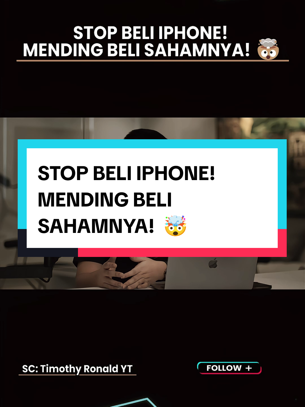 [📱][💡] Sisa gaji Rp500 ribu? Mindset miskin: nyicil iPhone bekas buat gaya. Mindset kaya: gimana caranya bisa punya saham Apple, si pembuat iPhone? Perbedaan pemikiran sederhana ini yang menentukan masa depan finansialmu. Kamu tim mana? @Lael @kalimasada1997  #timothyronald #kalimasada #akademicrypto #investasisaham #apple #mindsetkaya #fyp 