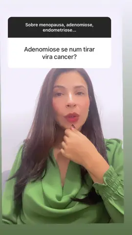 #adenomiose #gestrinona #cancer 