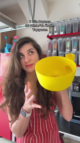 7 Güne 3D Printer - Part 2 #isbirliği