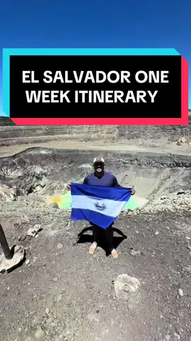 Here is my perfect one week holiday to El Salvador 🇸🇻  For some great tour operators, check out El Salvador Positive Tours or Tunco Life For some great rental car options check out ESArentacarSV or CuscaDrive RentaCar For Surfing Lessons, check out Bamba In El Tunco at Bamboards, or Wayo Surf!  I hope this helps! 🇸🇻 #elsalvador 