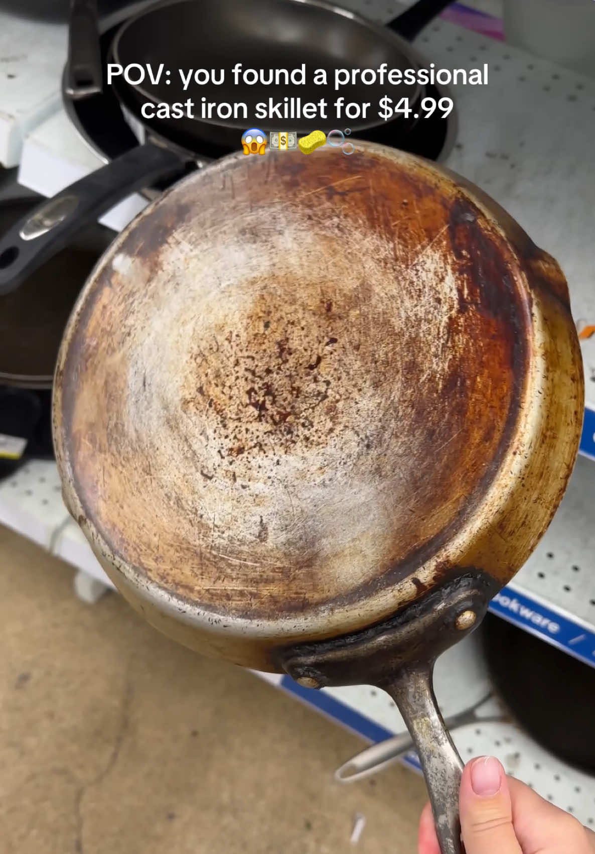 Have you ever found something interesting at a thrift store?  #asmrcleaning #CleanTok #thriftstore 